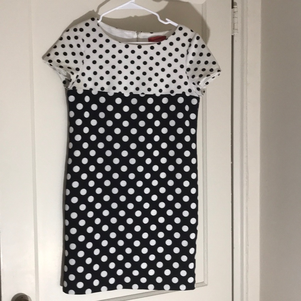 Saks Fifth Avenue polka dot dress